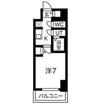 メイクス城西レジデンス 1202 ｜ 愛知県名古屋市西区城西１丁目（賃貸マンション1K・12階・23.65㎡） その2