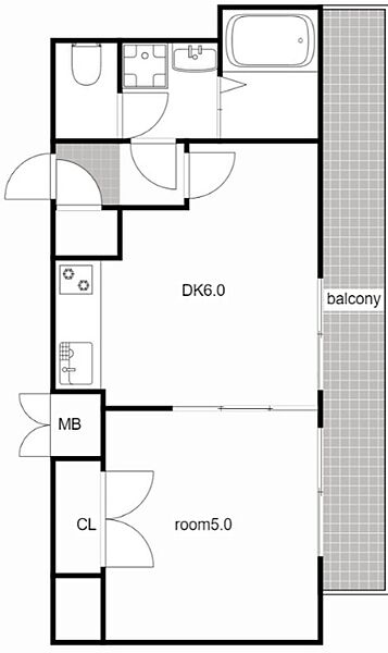 フラット大須 902｜愛知県名古屋市中区大須２丁目(賃貸マンション1DK・9階・28.25㎡)の写真 その2