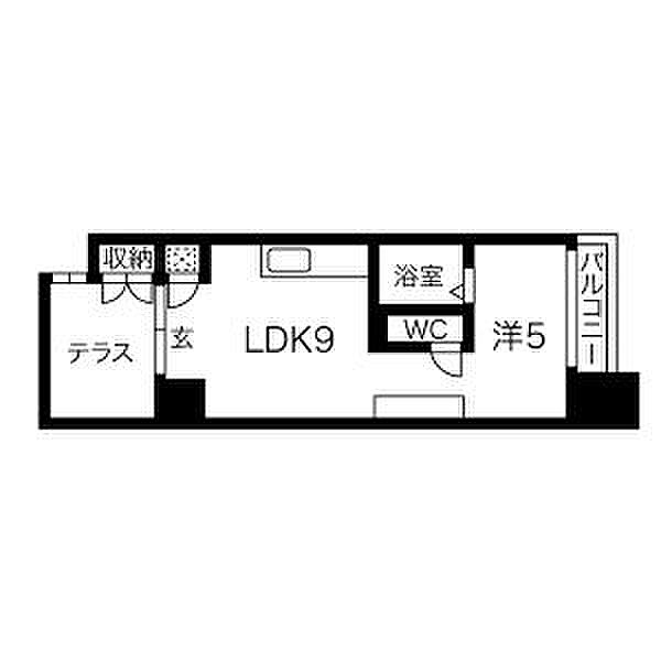 プリマヴェール名駅シュール 203｜愛知県名古屋市西区名駅２丁目(賃貸マンション1LDK・2階・32.20㎡)の写真 その2