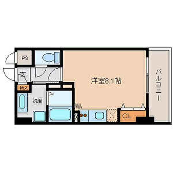 グランルージュ栄 II 611｜愛知県名古屋市中区栄５丁目(賃貸マンション1R・6階・27.30㎡)の写真 その2