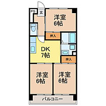 メゾンパトラージュ 5E ｜ 愛知県名古屋市西区上堀越町１丁目（賃貸マンション2LDK・5階・57.00㎡） その2