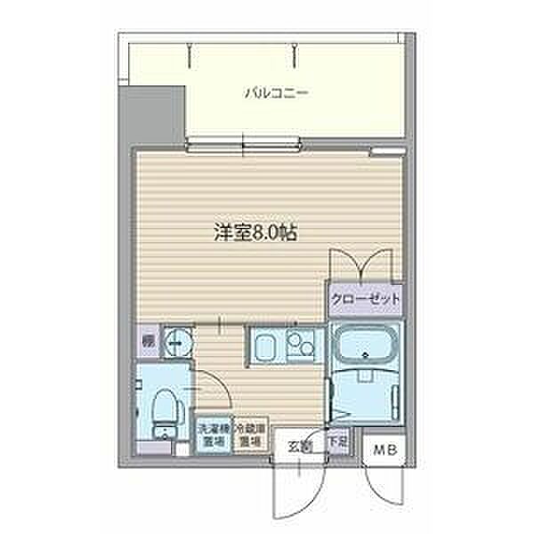 パルティール上前津 307｜愛知県名古屋市中区上前津２丁目(賃貸マンション1K・3階・24.18㎡)の写真 その2