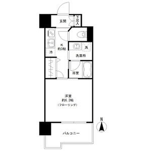 セシオン太閤 203｜愛知県名古屋市中村区太閤３丁目(賃貸マンション1K・2階・24.28㎡)の写真 その2