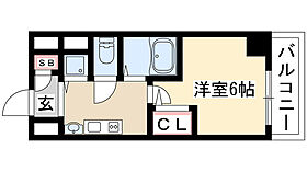 プレサンス鶴舞グリーンパーク 1106 ｜ 愛知県名古屋市中区千代田２丁目（賃貸マンション1K・11階・20.30㎡） その2