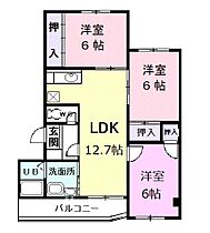 エステート堀越 301 ｜ 愛知県名古屋市西区堀越２丁目（賃貸マンション3LDK・3階・65.10㎡） その2