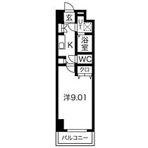 プリフェラブル栄 1002 ｜ 愛知県名古屋市東区東桜１丁目（賃貸マンション1K・10階・28.48㎡） その2