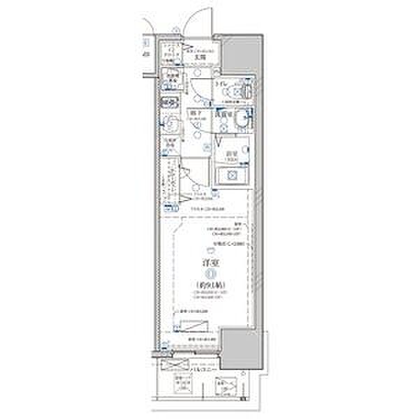 ディアレイシャス浅間町 1405｜愛知県名古屋市西区幅下２丁目(賃貸マンション1K・14階・27.91㎡)の写真 その2