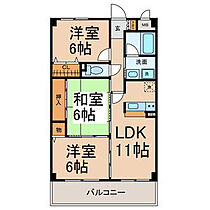 エトワール千代田 1102 ｜ 愛知県名古屋市中区千代田４丁目（賃貸マンション3LDK・11階・66.30㎡） その2