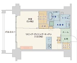 栄タワーヒルズ 1410 ｜ 愛知県名古屋市中区栄３丁目（賃貸マンション1LDK・14階・46.80㎡） その2