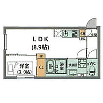 リーデンス名古屋駅西(旧:エスリードコート名古屋駅西) 201 ｜ 愛知県名古屋市中村区若宮町１丁目（賃貸マンション1LDK・2階・29.63㎡） その2