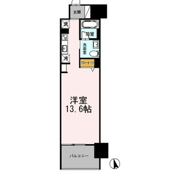 カスタリア伏見 808｜愛知県名古屋市中区錦１丁目(賃貸マンション1R・8階・38.92㎡)の写真 その2