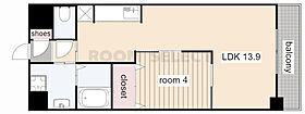 エルシャトー 202 ｜ 愛知県名古屋市西区上名古屋１丁目（賃貸マンション1LDK・2階・41.00㎡） その2