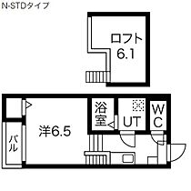 Villa Storia 203 ｜ 愛知県名古屋市西区庄内通２丁目（賃貸アパート1K・2階・21.73㎡） その2