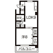 アベニュー22 405 ｜ 愛知県名古屋市西区新道１丁目（賃貸マンション1LDK・4階・33.00㎡） その2