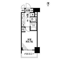 プレサンス名古屋STATIONアブソリュート 708 ｜ 愛知県名古屋市中村区名駅南１丁目（賃貸マンション1K・7階・20.72㎡） その2