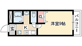 ゴルフランド 210 ｜ 愛知県日進市岩崎町西ノ平（賃貸マンション1K・2階・27.00㎡） その2