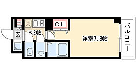 REGALO桜本町 806 ｜ 愛知県名古屋市南区桜本町２丁目（賃貸マンション1K・8階・23.82㎡） その2