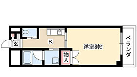 鹿乃子ビル 401 ｜ 愛知県名古屋市南区内田橋２丁目（賃貸マンション1K・4階・28.03㎡） その2