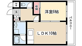 花井第二清風マンション 308 ｜ 愛知県名古屋市瑞穂区下山町２丁目（賃貸マンション1LDK・3階・32.76㎡） その2