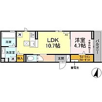 グラン仁所町 101 ｜ 愛知県名古屋市瑞穂区仁所町２丁目（賃貸アパート1LDK・1階・40.43㎡） その1