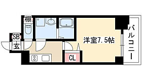 プレサンス桜通ザ・タイムズ 1402 ｜ 愛知県名古屋市東区東桜２丁目（賃貸マンション1K・14階・24.96㎡） その2