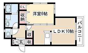 Wisteria 4B ｜ 愛知県名古屋市名東区明が丘（賃貸マンション1LDK・4階・40.78㎡） その2