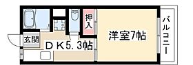 サンライズII 303 ｜ 愛知県名古屋市名東区本郷２丁目（賃貸マンション1DK・3階・29.75㎡） その2