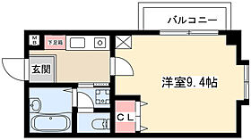 シティライフ藤ヶ丘南1号館 407 ｜ 愛知県名古屋市名東区照が丘（賃貸マンション1K・4階・24.17㎡） その2