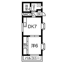 第3メゾン高安 101 ｜ 愛知県名古屋市名東区延珠町（賃貸アパート1DK・1階・34.02㎡） その2