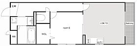 アイビー 201 ｜ 愛知県名古屋市西区こも原町（賃貸マンション1LDK・2階・44.28㎡） その2