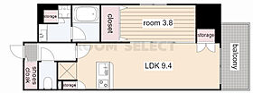 プレサンス　ロジェ　丸の内　PRIME　CASA 202 ｜ 愛知県名古屋市中区丸の内３丁目（賃貸マンション1LDK・2階・37.71㎡） その2