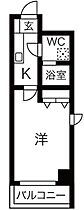 リアライズ今池(旧:ニッコーテラス) 204 ｜ 愛知県名古屋市千種区今池５丁目（賃貸マンション1K・2階・24.30㎡） その2