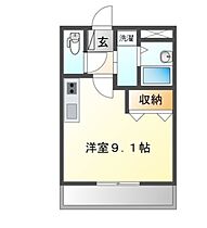 エメラルド　ノービレII 306 ｜ 愛知県名古屋市西区西原町（賃貸マンション1R・3階・24.36㎡） その2