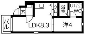 サザンクロス 301 ｜ 愛知県名古屋市瑞穂区津賀田町３丁目（賃貸アパート1LDK・3階・28.18㎡） その2