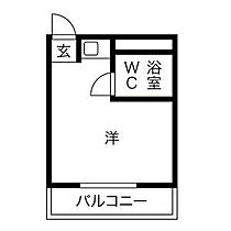 クロンド藤が丘 2D ｜ 愛知県長久手市五合池（賃貸マンション1R・2階・15.00㎡） その2