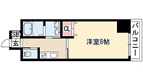 BERG IZUMI(ベルグイズミ) 602 ｜ 愛知県名古屋市東区泉３丁目（賃貸マンション1K・6階・29.23㎡） その2