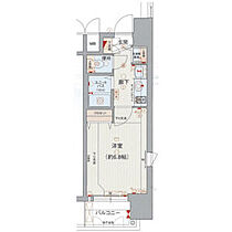 プレサンス名古屋駅前ヴェルロード 507 ｜ 愛知県名古屋市中村区名駅３丁目（賃貸マンション1K・5階・21.17㎡） その2