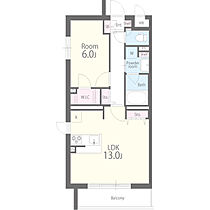 シャトン吹上 203 ｜ 愛知県名古屋市昭和区折戸町１丁目（賃貸マンション1LDK・2階・46.87㎡） その2