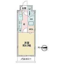 S-FORT堀田通 0504 ｜ 愛知県名古屋市瑞穂区堀田通７丁目（賃貸マンション1K・5階・29.01㎡） その2