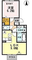 プルメリア 103 ｜ 愛知県名古屋市名東区社台１丁目（賃貸アパート1LDK・1階・40.04㎡） その2