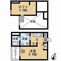 Abisko(アビスコ) 103 ｜ 愛知県名古屋市瑞穂区田光町３丁目（賃貸アパート1R・1階・20.37㎡） その2