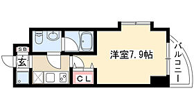 カレント新栄 404 ｜ 愛知県名古屋市中区新栄１丁目（賃貸マンション1K・4階・24.99㎡） その2