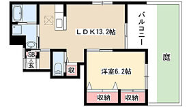 グランヴェル梅森坂 105 ｜ 愛知県名古屋市名東区梅森坂１丁目（賃貸アパート1LDK・1階・45.71㎡） その2