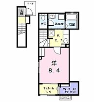 アヴェニール 206 ｜ 愛知県名古屋市中川区小本本町３丁目（賃貸アパート1K・2階・36.33㎡） その2