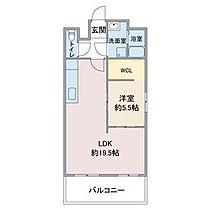 エスポワール長久手 401 ｜ 愛知県長久手市氏神前（賃貸マンション1LDK・4階・52.47㎡） その2