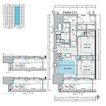 プレサンスロジェ名古屋久屋大通公園 303 ｜ 愛知県名古屋市中区丸の内３丁目（賃貸マンション2LDK・3階・48.81㎡） その2