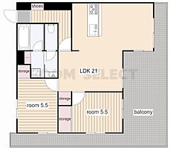 丸美ロイヤルビル 303 ｜ 愛知県名古屋市瑞穂区瑞穂通２丁目（賃貸マンション2LDK・3階・72.00㎡） その2