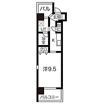 CASTELLO LUSSO 205 ｜ 愛知県名古屋市西区菊井１丁目（賃貸マンション1K・2階・30.94㎡） その2