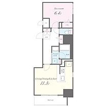 IE伏見 1103 ｜ 愛知県名古屋市中区錦２丁目（賃貸マンション1LDK・11階・46.79㎡） その2