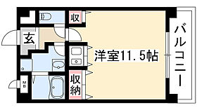 ピア葵 303 ｜ 愛知県名古屋市名東区一社２丁目（賃貸マンション1R・3階・33.60㎡） その2